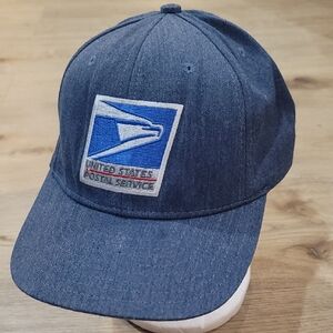 USPS Blue Adjustable Beseball Cap Hat Made in USA